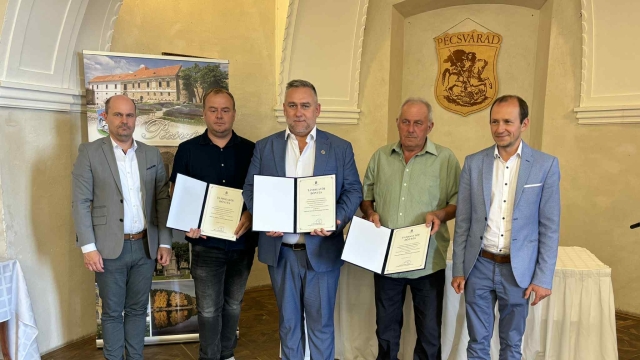 Versenyképes Járások Program - emléklap átadó 